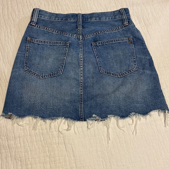 NWT Madewell denim skirt - Picture 4 of 8